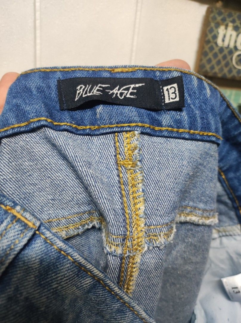Blue age denim collection sales