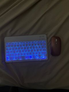 Bluetooth wireless keyboard + bluetooth mouse