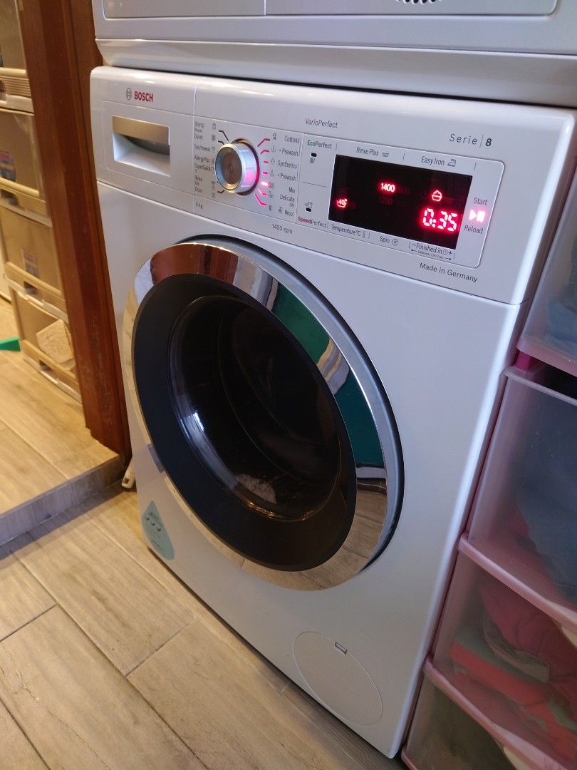 Bosch washer and dryer (Germany), TV & Home Appliances, Washing