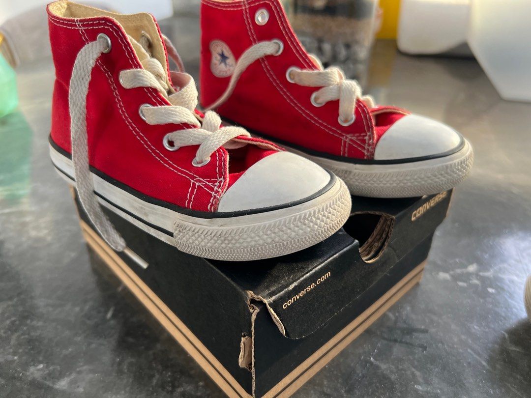 Converse shoes sale red colour