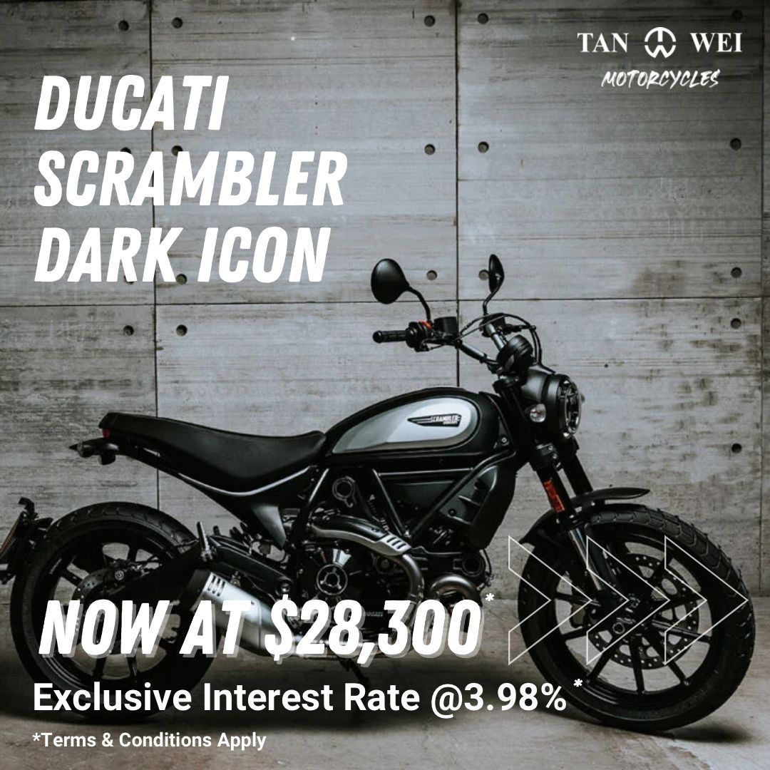 Ducati icon shop dark for sale