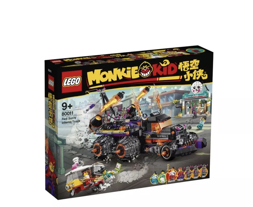 Brand new lego monkie kid red son s inferno Truck Hobbies Toys Toys Games on Carousell