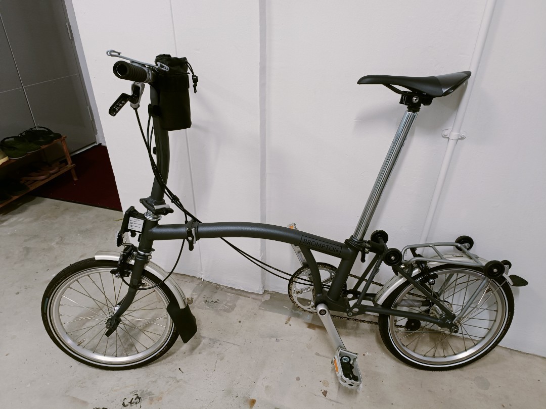 graphite metallic brompton