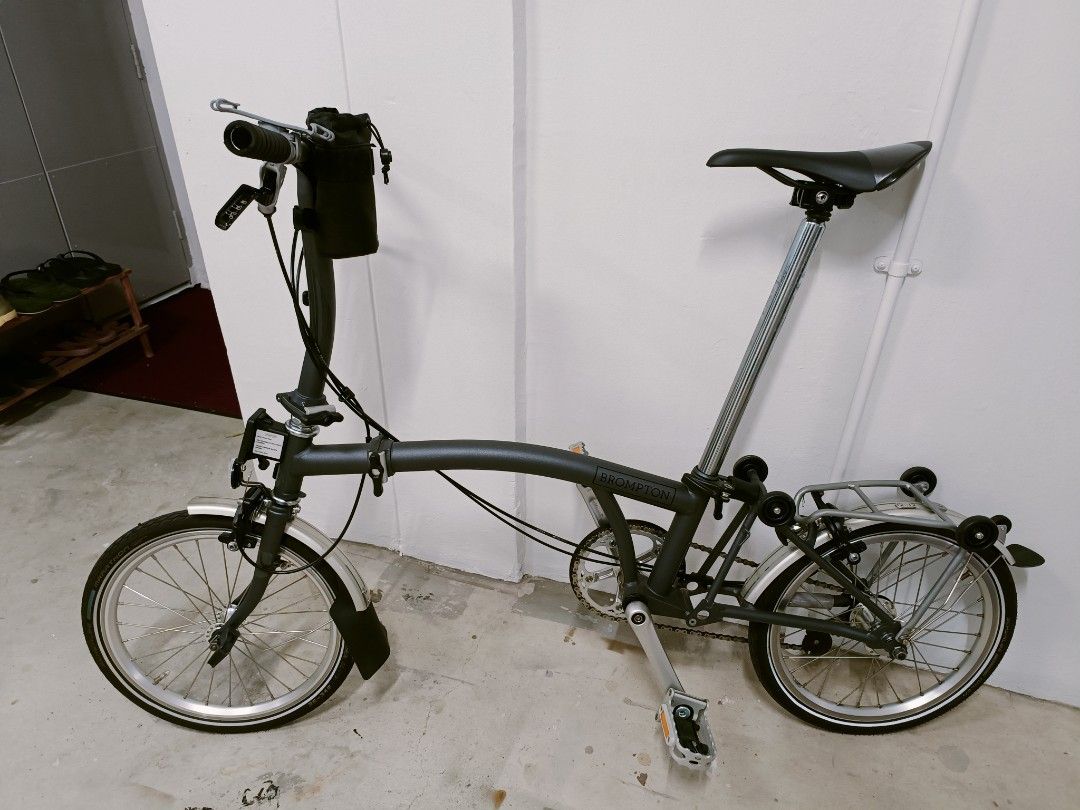 Brompton top graphite titanium