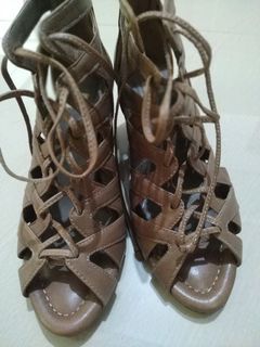 Brown Wedge Sandals 🇯🇵