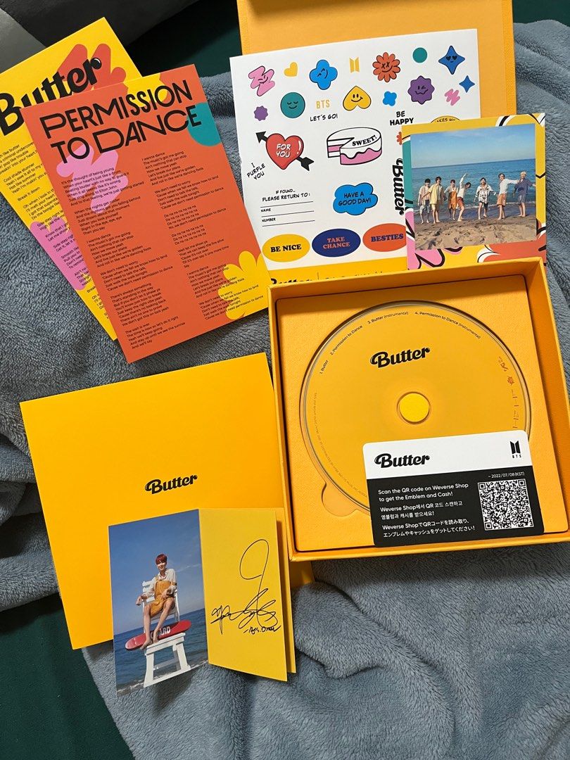 BTS Butter Album (Cream) on Carousell