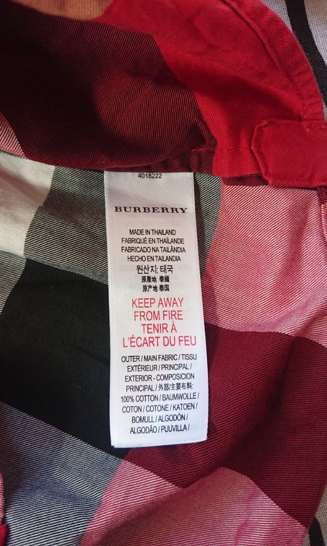 Burberry polo made in thailand online