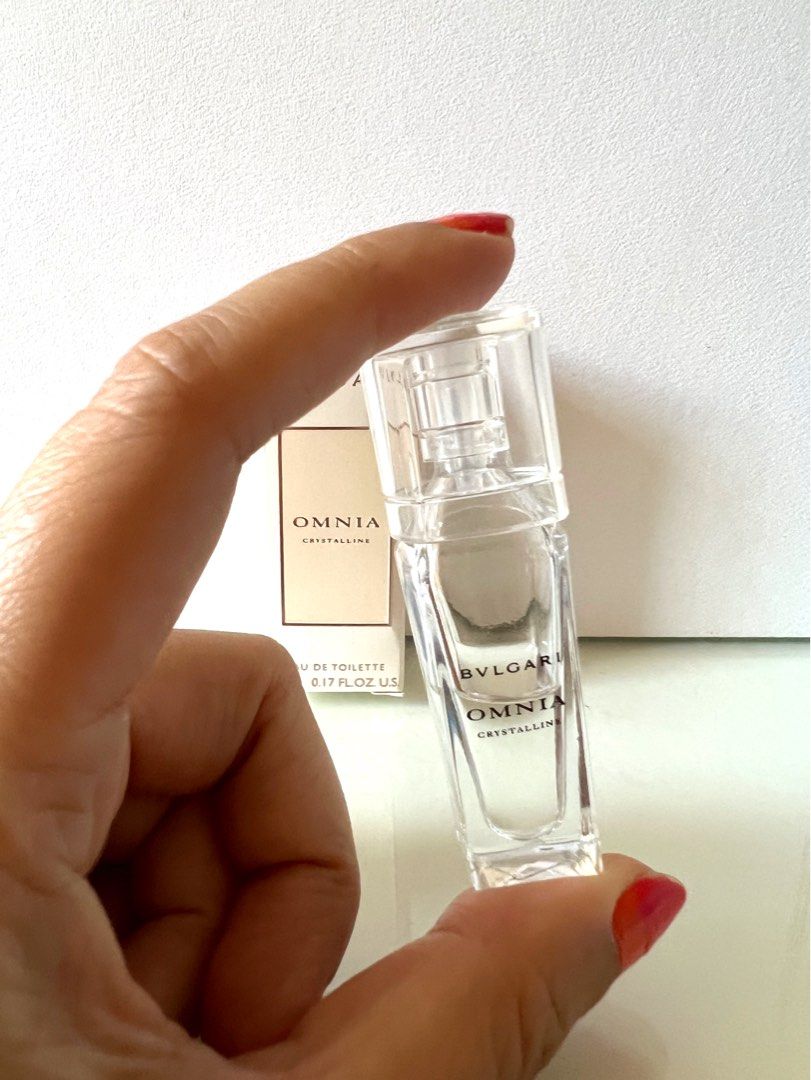 Bvlgari Omnia Crystalline 5ml Beauty Personal Care Fragrance Deodorants on Carousell