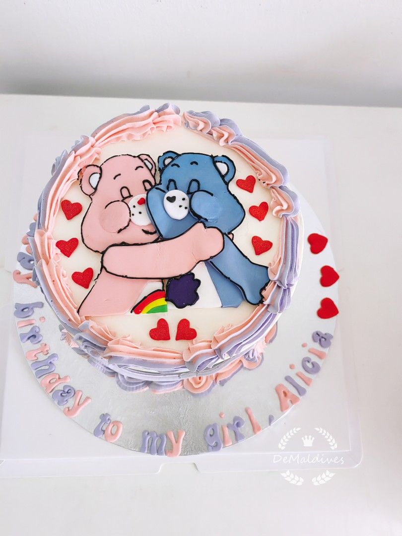 care bears birthday bear cake｜TikTok Search