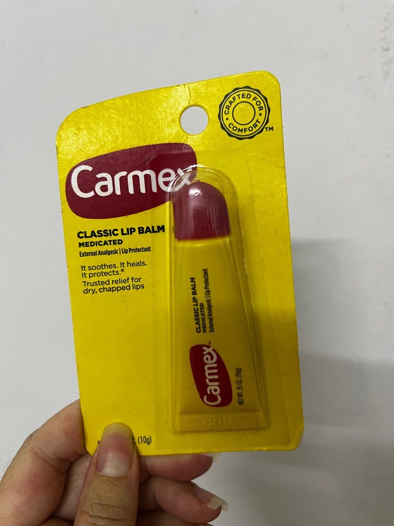 Carmex Medicated Classic Lip Balm, Beauty & Personal Care, Face, Face Care on Carousell