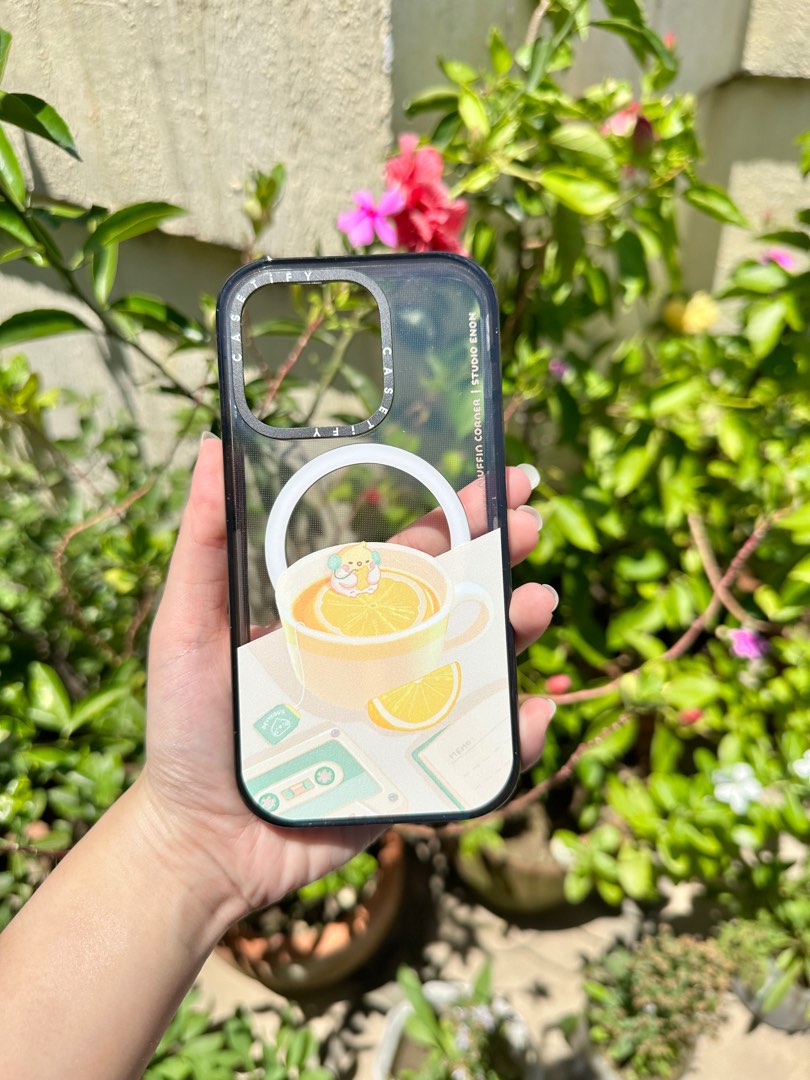Casetify Lemon Lofi Magsafe Impact Case for Iphone 14 Pro on Carousell