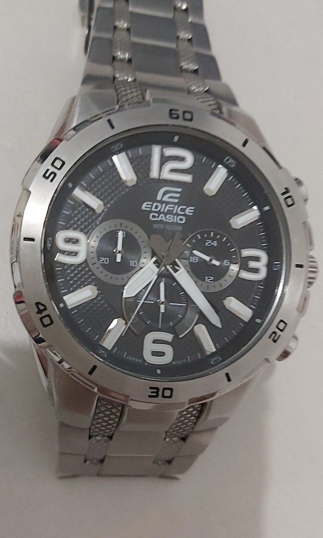 Casio Edifice Chronograph Date Stainless Steel Bracelet
