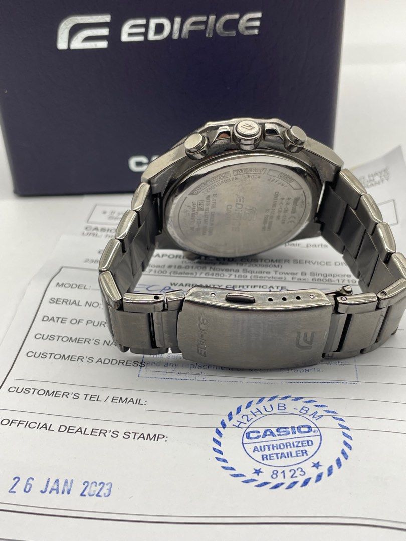 Casio edifice clearance digital watches