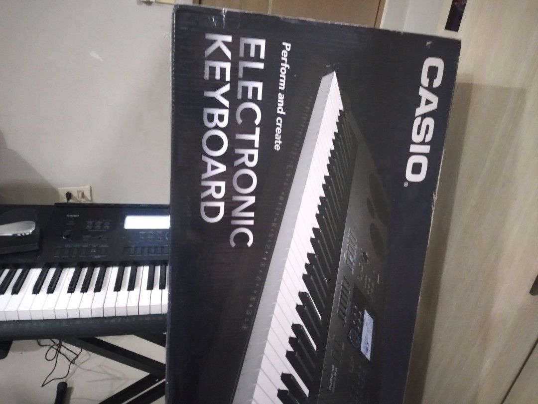 Casio WK6600 Electronic Keyboard Workstation on Carousell