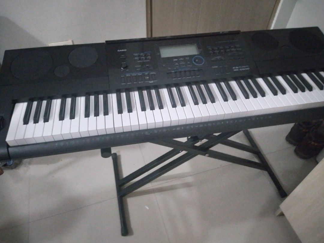 Casio WK6600 Electronic Keyboard Workstation on Carousell