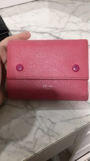 Celine paris trifold wallet (preloved) pls read product details carefully