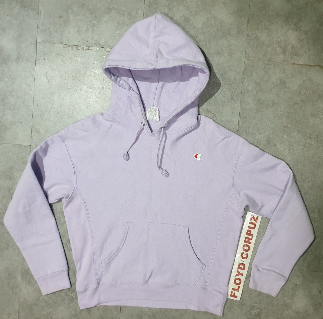 Champion reverse weave hoodie lavender discount