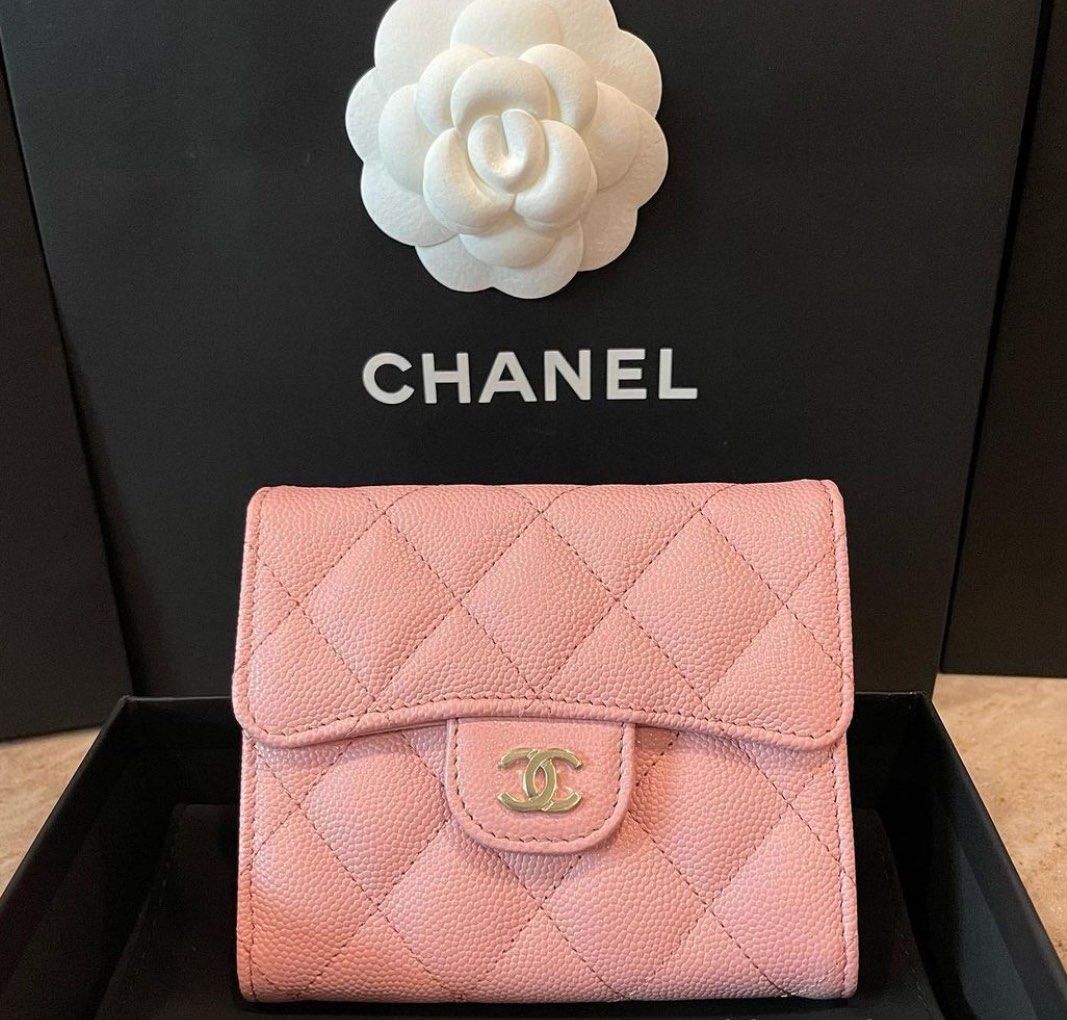 small chanel wallet caviar