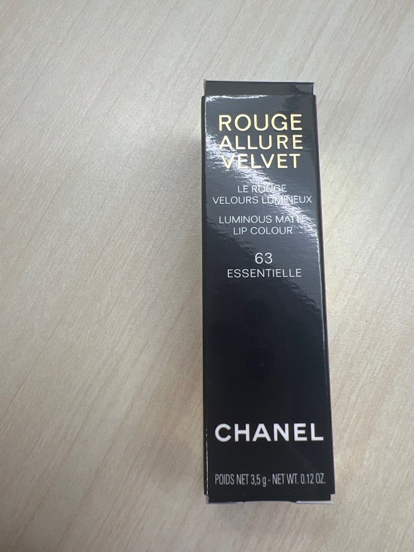 Chanel rouge allure velvet lipstick #63, Beauty & Personal Care