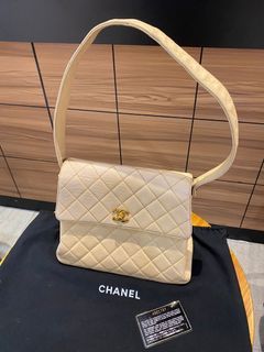 Chanel Vintage Caviar Kelly Long Handle #4