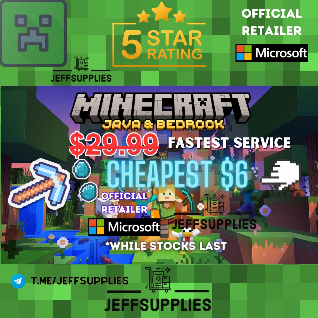 Buy Minecraft Java Edition Official Web Key Cheaper!