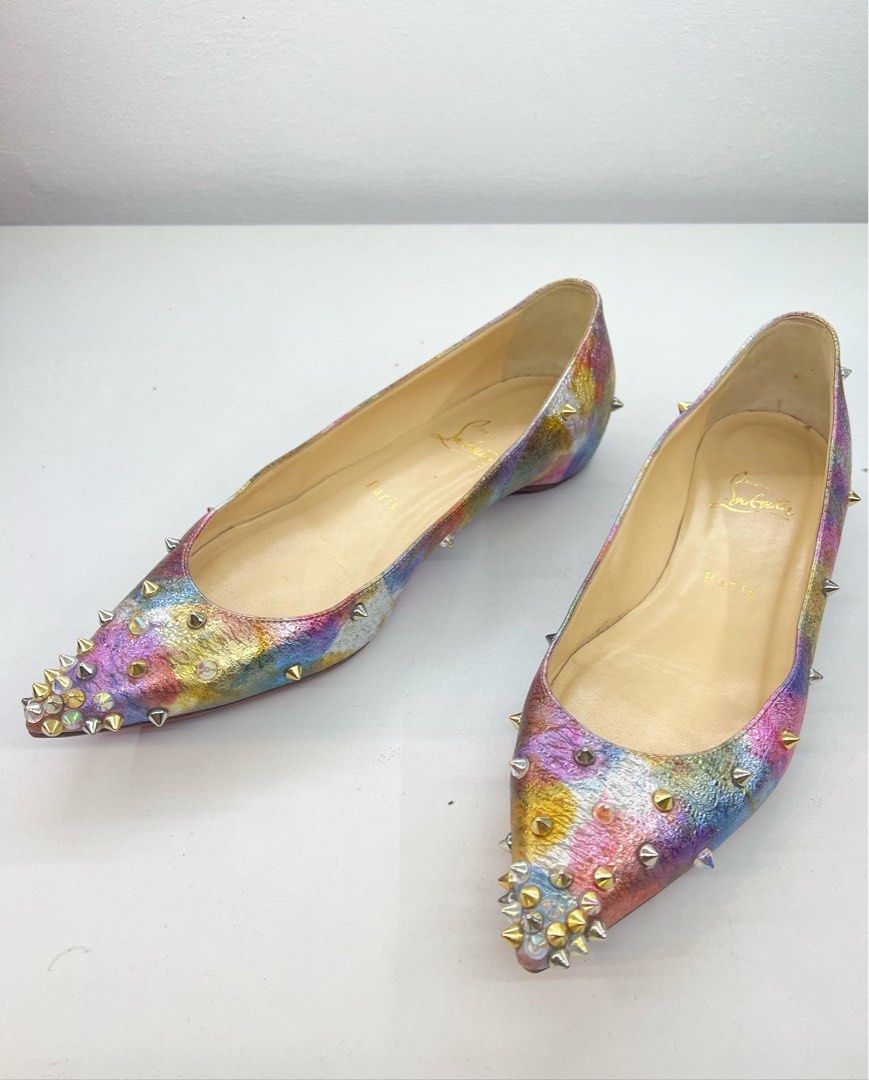 Christian louboutin flat shoes top