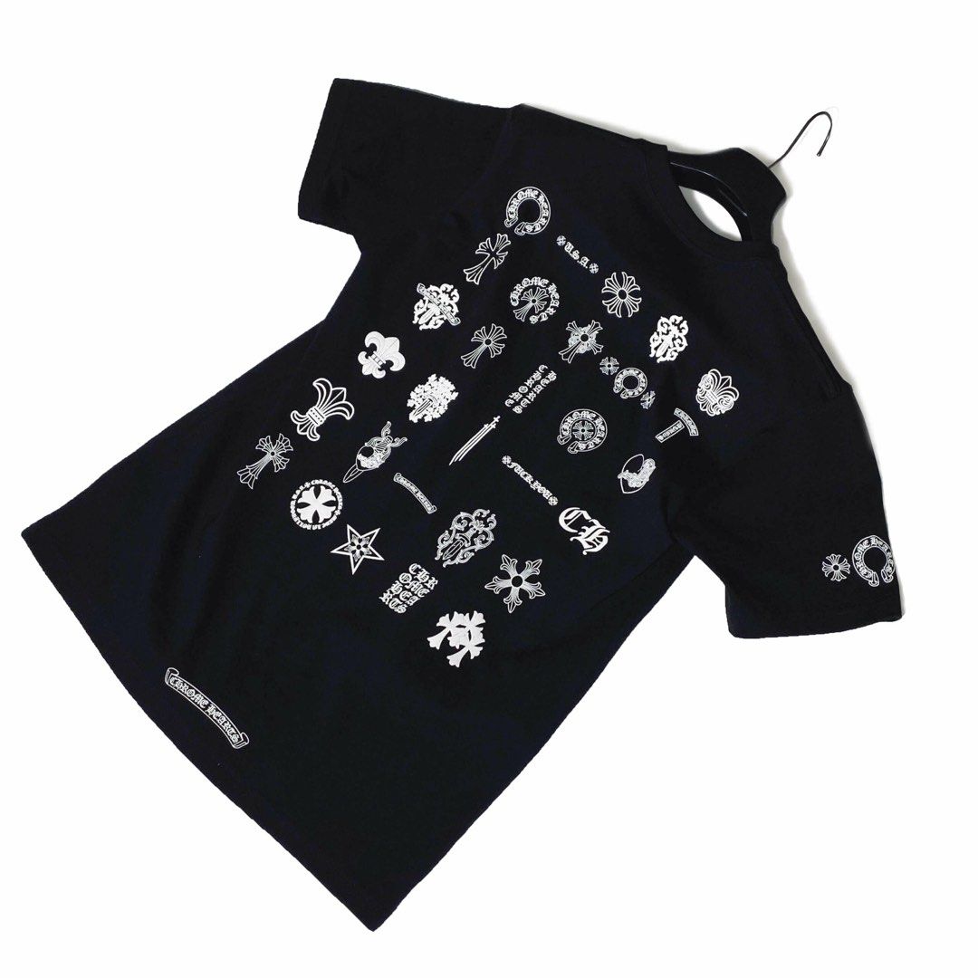 Chrome Hearts Multi Logo T-Shirt Black