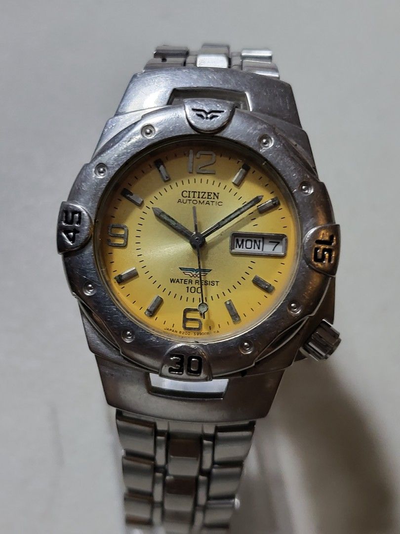 Citizen automatic water 100 resist sales