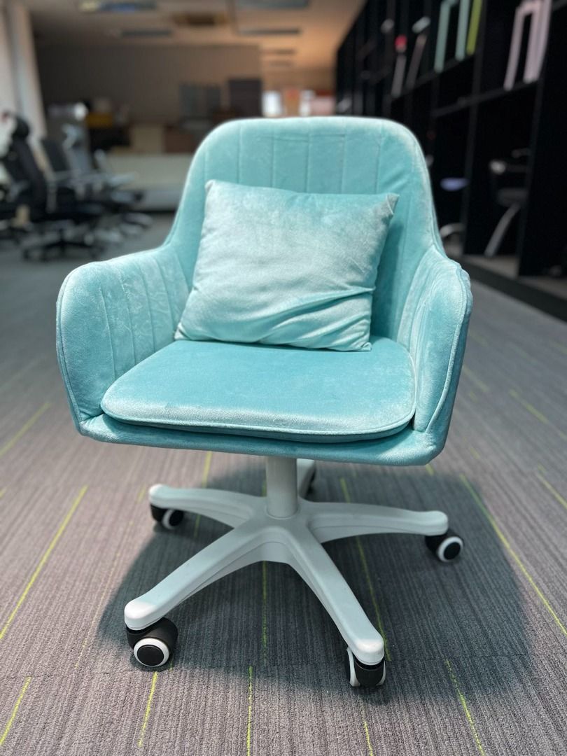 Compact Space Saving Nordic Swivel Computer Study Chair Furniture