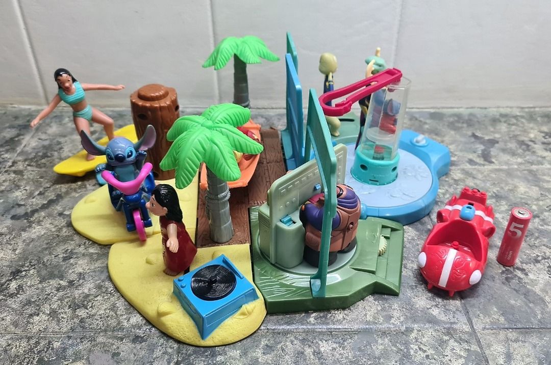 COMPLETE LILO AND STICH - 2002 McDonald's Disney Happy Meal Toy ...