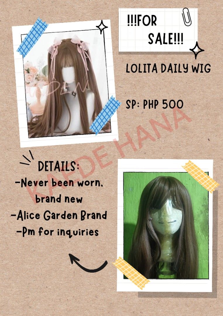 Cheap wigs for deals sale philippines