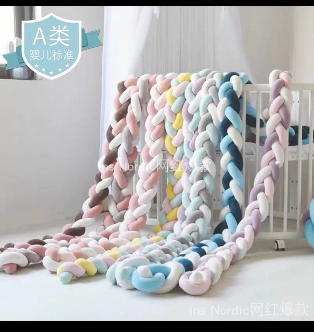 Cot Crib Edge Protector, Babies & Kids, Baby Nursery & Kids Furniture, Cots & Cribs on Carousell