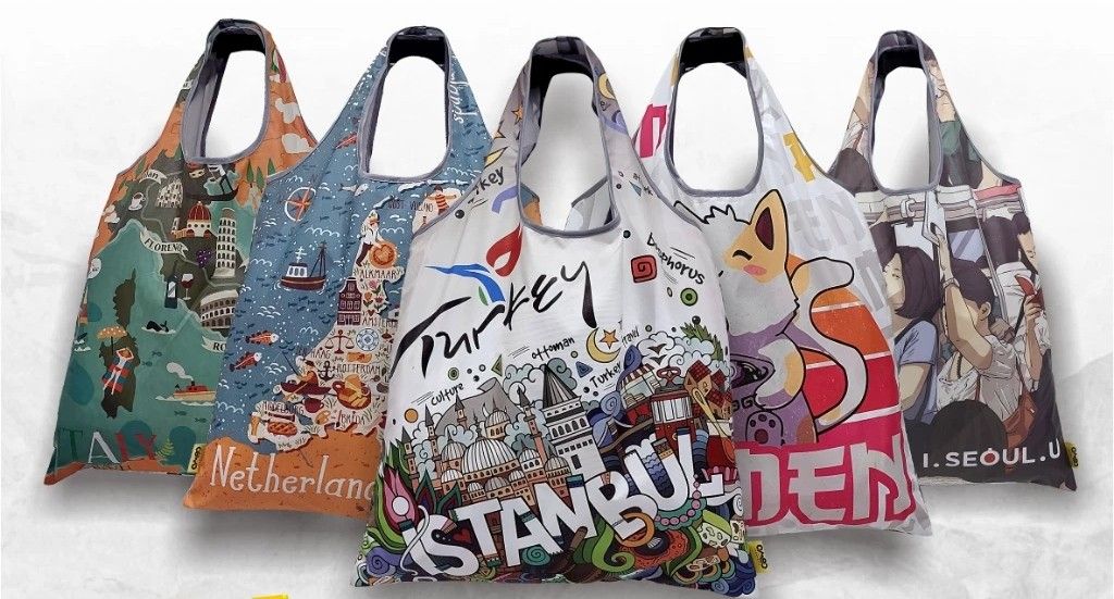 Customized shopping bag customised foldable shopping bag grocery bag recycle shopping bag recycle bag eco friendly bag eco bag reusable bag