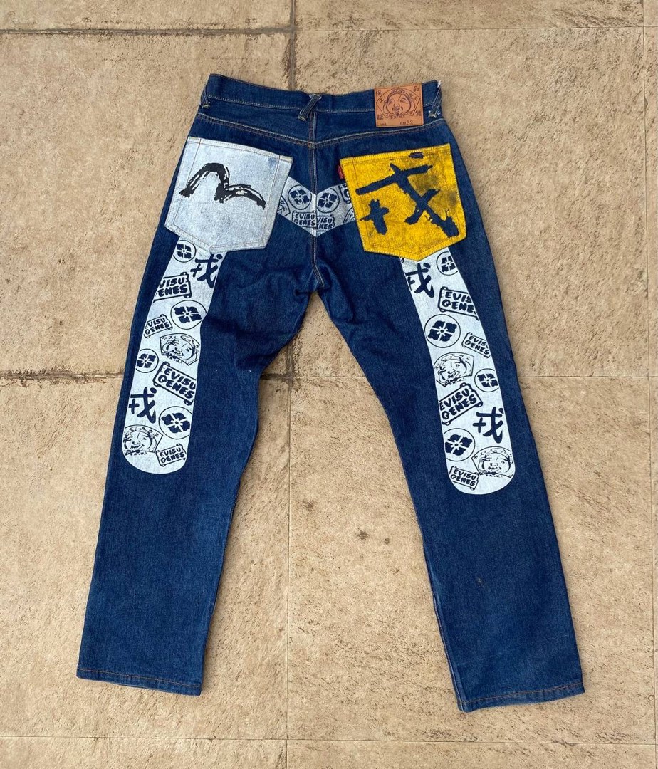 Jeans Evisu Daicock Lot 2000 W29 L34 - FR38 main image 1