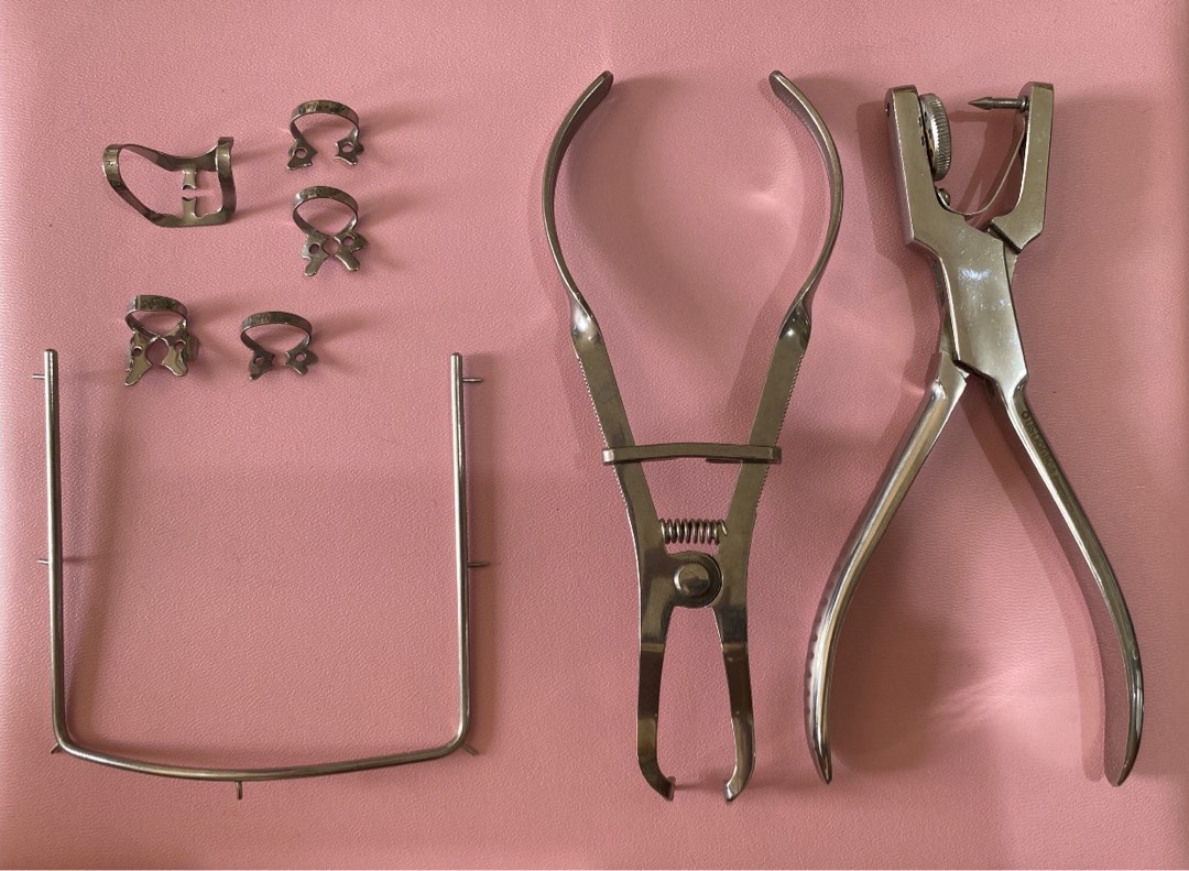 DENTAL RUBBER DAM SET on Carousell