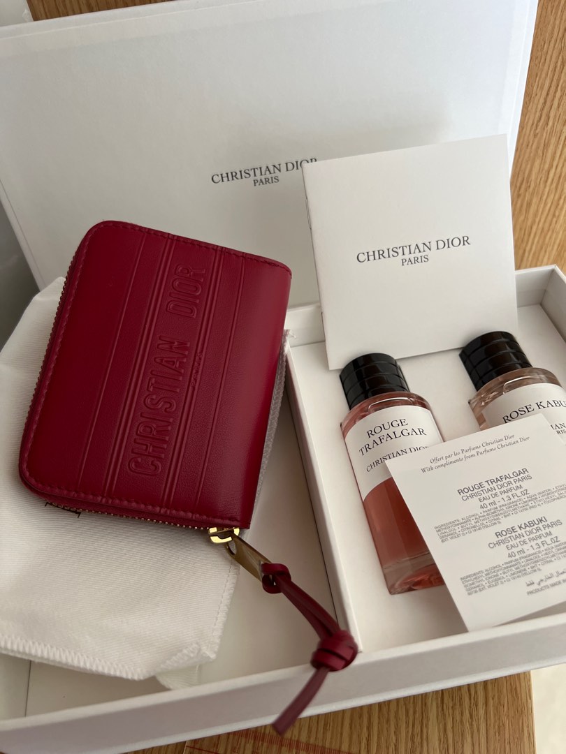 Dior 銀包+香水套裝, 女裝, 手袋及銀包, 銀包、卡片套- Carousell