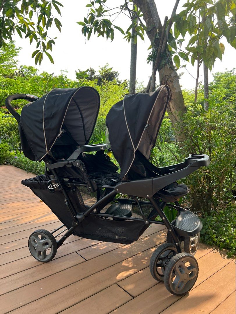 Poussette double graco stadium duo discount