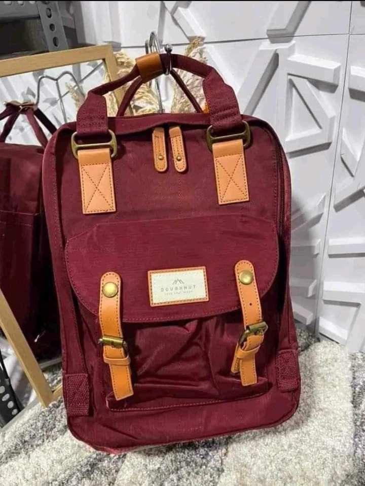 Doughnut Backpack (Category: Backpacks) located in Manila. Submitted by accessorixs (Listing ID 1250306317, Image 2). Description: Sakto sa upcoming pasukan!!❤️ ‼️Introducing the 🍩Macaroon Backpack‼️AUTHENTIC FROM HONGKONG Features: 📍11 Compartments 📍Water-repellent 📍Padded laptop compartment 📍Water bottle pocket 📍Front pocket for quick access 📍Adjustable shoulder straps 📍Comfortable back panel Benefits: 📍Protects your belongings from th