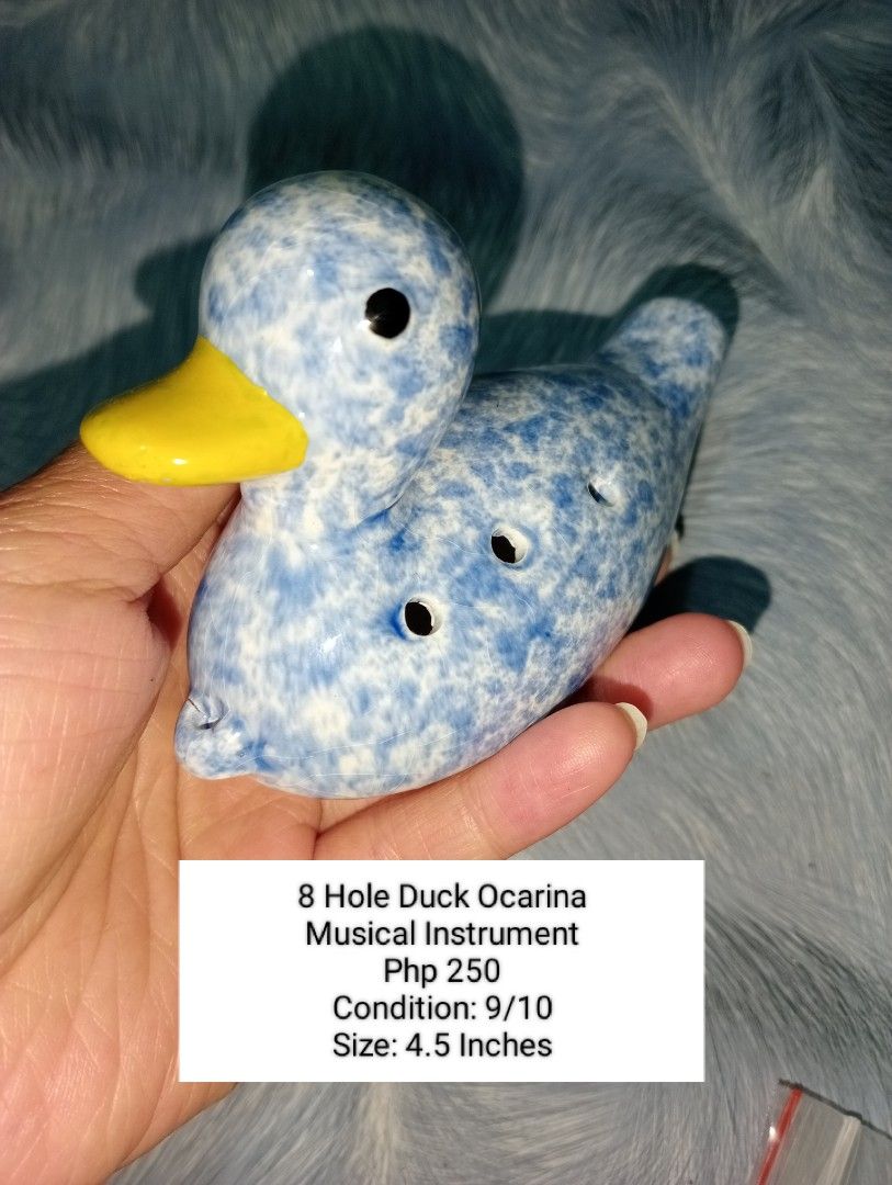 Duck 8 Hole Ocarina with minor crack (Category: Musical Instruments) located in Baguio. Submitted by VanveVintage (Listing ID 1250347945, Image 1). Description: .