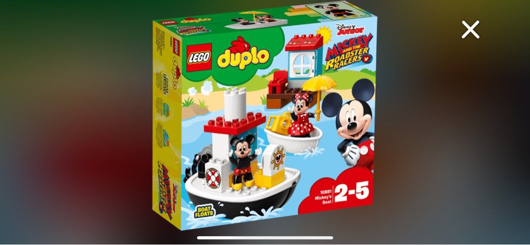 Duplo Mickey s Boat set 10881 Hobbies Toys Toys Games on Carousell