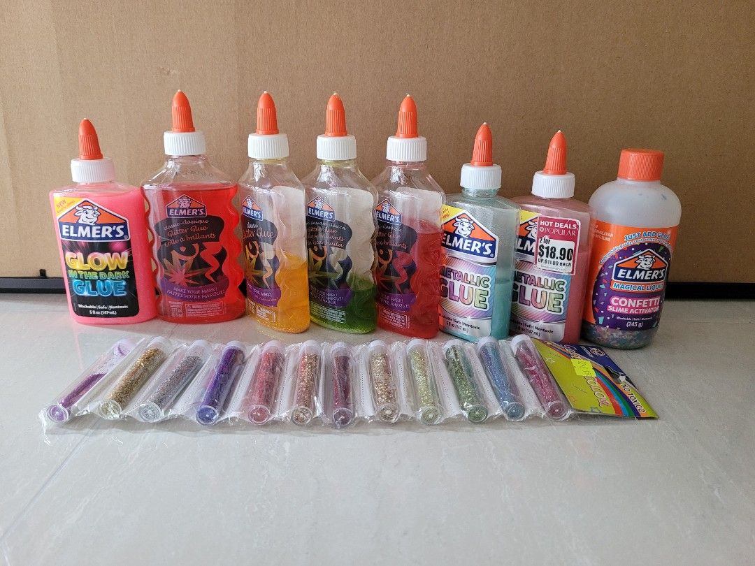 Elmer's Liquid School Glue, White, Washable, 1 Gallon, Hobbies & Toys,  Stationery & Craft, Stationery & School Supplies on Carousell