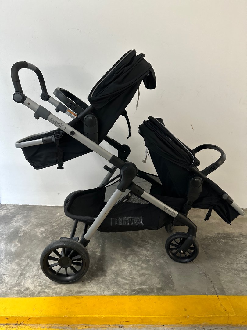 Stroller Seat Shoulder Safety Harness Straps And Hook Clips For
