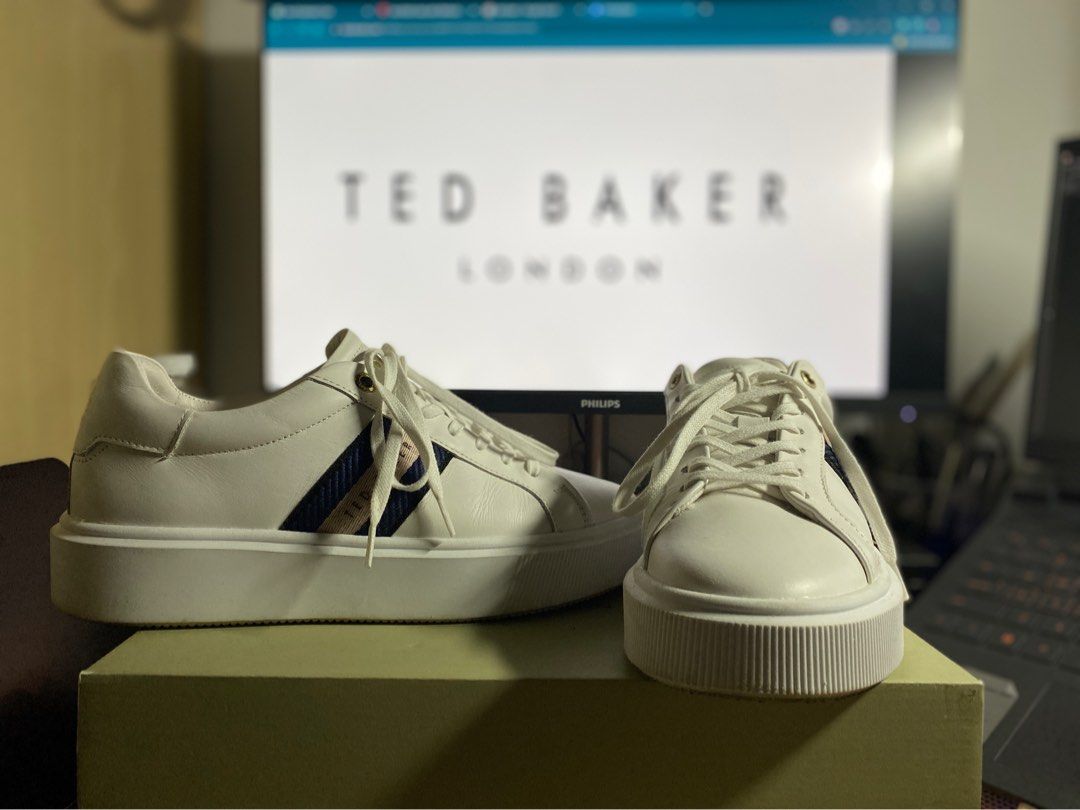 Famous Ted Baker white sneaker Men s Fashion Footwear Sneakers