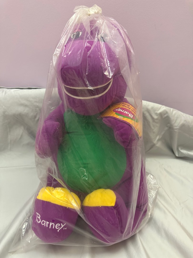 Jumbo barney hot sale plush toy
