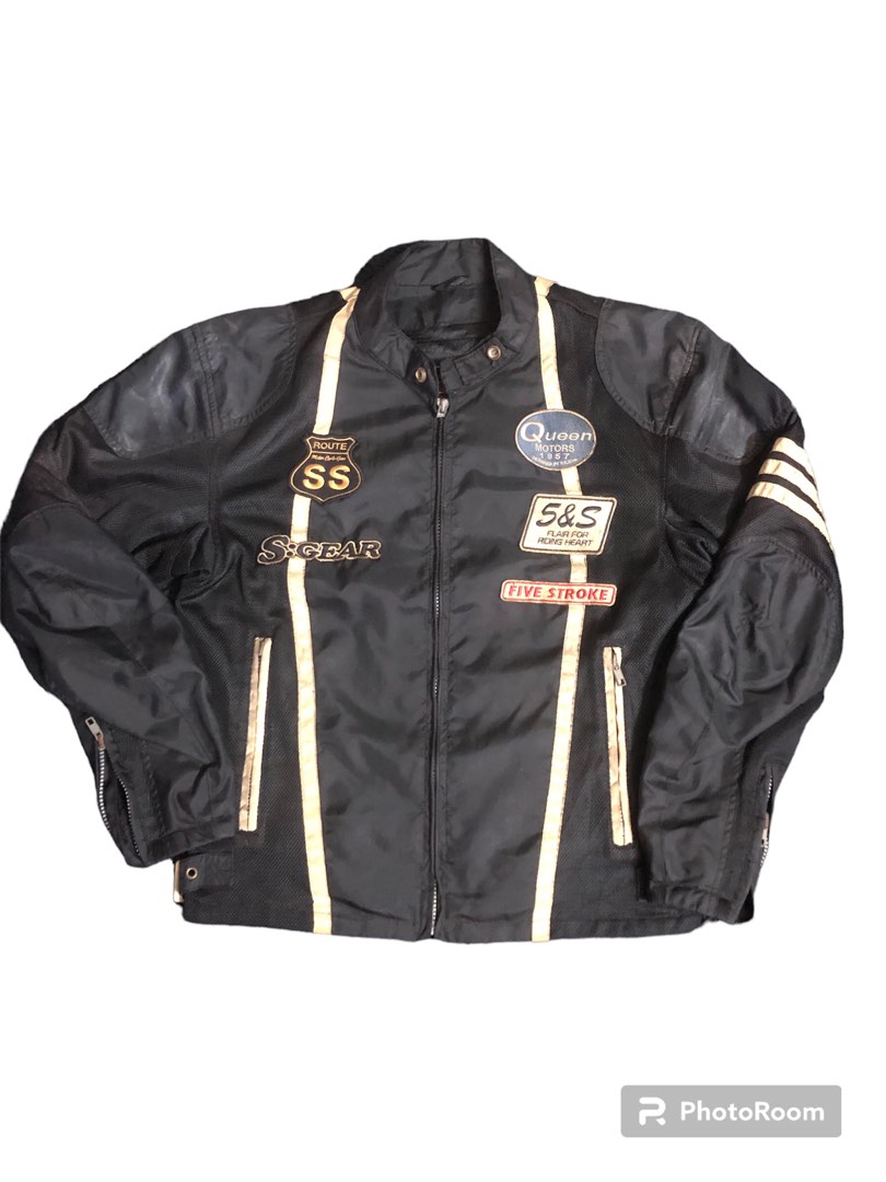 Five Stroke Bikers Jacket Men S Fashion Coats Jackets And Outerwear