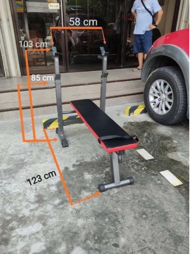 Flat Bench Press with Dips on Carousell