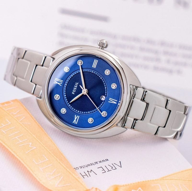 Remix by fossil women's watch blue dial hot sale