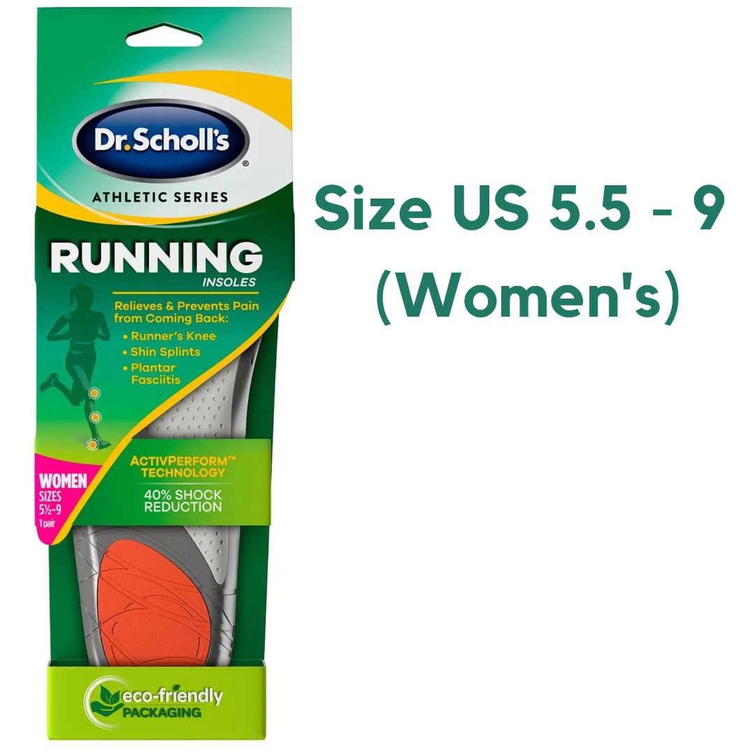 Dr scholl's athletic series running insoles uk store