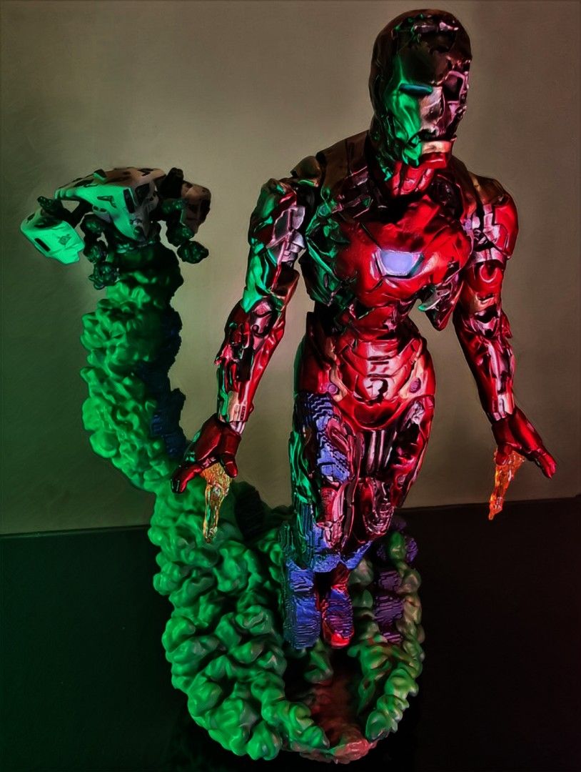 FS: iron studios ironman illusion zombie (Category: Figurines & Statues) located in Quezon City. Submitted by boldstar69 (Listing ID 1250353014, Image 1). Description: selling iron studios ironman illusion item is 10/10 figure box is 9.8 just open to check if no issues 8500 pesos only location qc cubao.