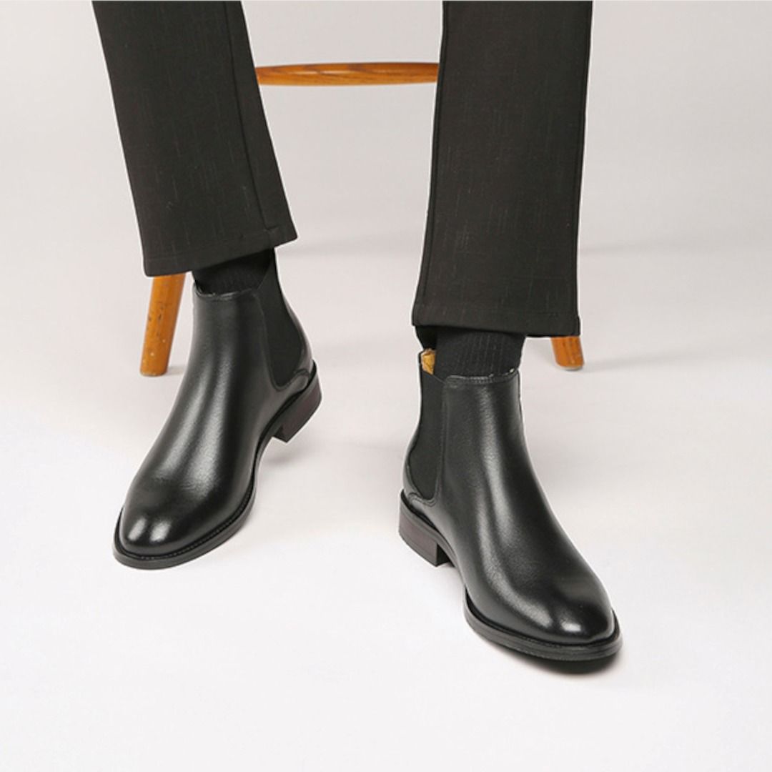 Full grain chelsea clearance boots